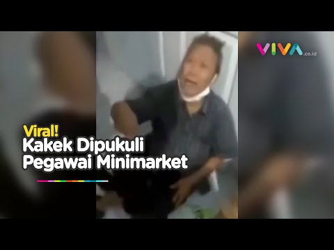 Sang Kakek Dipukuli Pegawai Minimarket Usai Curi Minyak Kayu Putih
