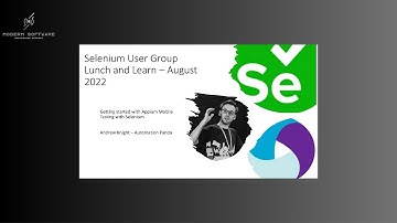 LinkedIn Selenium User Group Meetup w Andy Knight