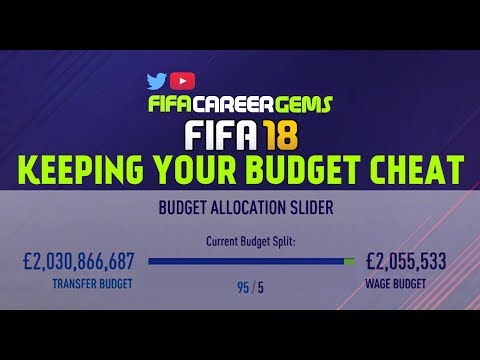KEEPING YOUR BUDGET / MONEY GLITCH FIFA18