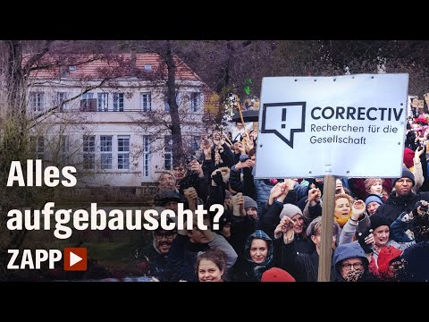 Streit um Correctiv: zwischen Fakten und Meinung | ZAPP | NDR