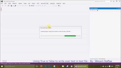 Using True or false to Write over the text in text file - Visual Basic ( VB.NET )