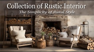 Rustic Chic Interiors; Embracing the Simplicity of Rural Style