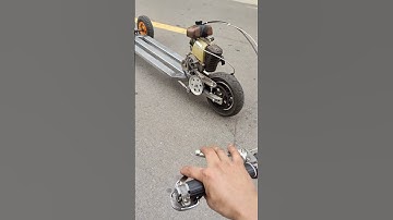 Xe trượt độc lạ tự làm từ máy cắt cỏ