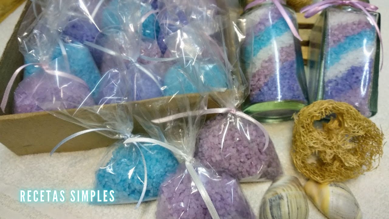 SALES DE BAÑO MUY FACIL !! // Fáciles // Recetas Simples