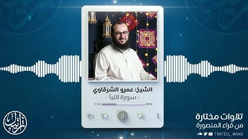 سورة النبأ | الشيخ عمرو الشرقاوي