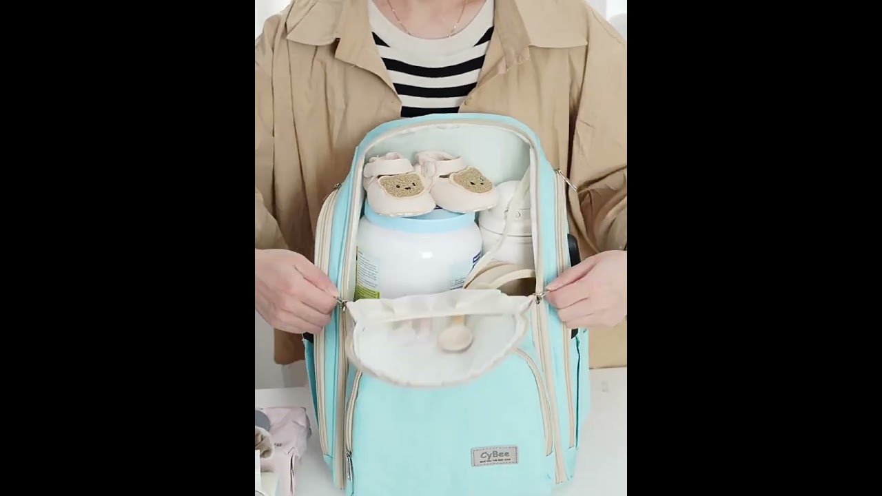 [Little B House] Baby Travel Bag Diaper Backpack Nappy Bag Mommy Bag Mummy Backpack Daddy Bag -BAG11