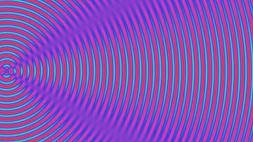 Interference of Waves from Two Close Point Sources | Waves and Interference | Physics Simulations