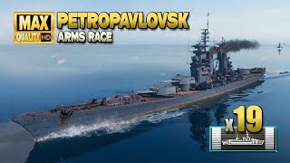 Крейсер Петропавловск: Королева Цитаделей - World of Warships