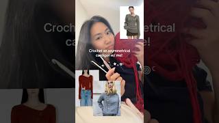 Crocheting An Asymmetrical Cardigan