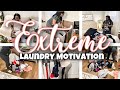 NEW EXTREME LAUNDRY MOTIVATION 2021 | REAL LIFE LAUNDRY ROUTINE | ALL DAY LAUNDRY MOTIVATION