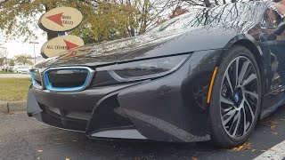 Cinematic video of a Bmw i8 with new song