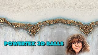 ( 1075 ) Powertex 3D balls abstract