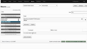 BeoLink Gateway - System modes