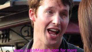 James Blunt Interview with Extra TV @ The Grove