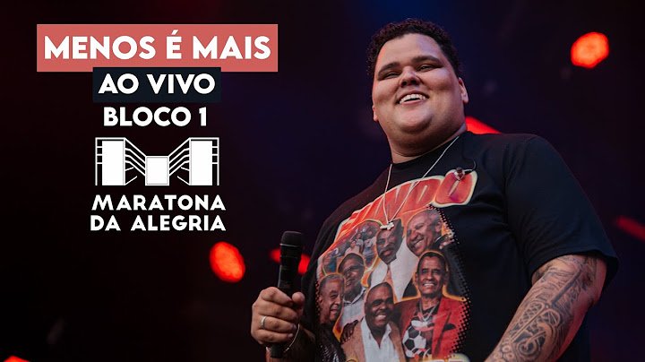 MENOS É MAIS - As Melhores do Churrasquinho - Ao Vivo na Maratona da Alegria (2024)
