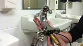 Installing a Zurn Aqua-FIT® Sensor Faucet