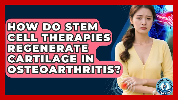 How Do Stem Cell Therapies Regenerate Cartilage In Osteoarthritis? - Osteoarthritis Relief Hub