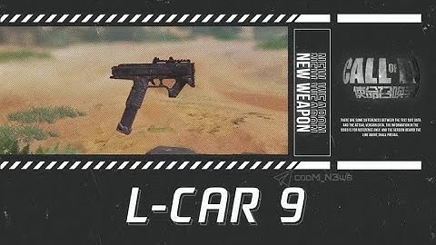 L-car 9 Gameplay in CODM | Season 6 New Pistol Gunsmith Review Cod Mobile