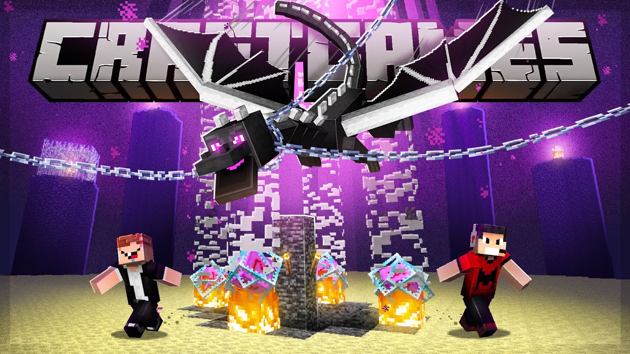 A TRAP mais FACIL pra DERROTAR O ENDER DRAGON 20x - Craft Games 257