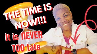 It's NEVER T⏰O LATE! #surrender to God and begin to give Him the ✨GLORY✨