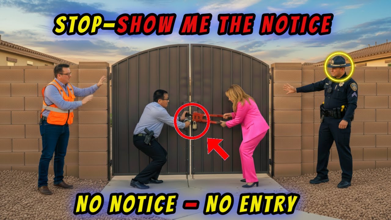 Gate Code Drama HOA Demands Access During inspection window