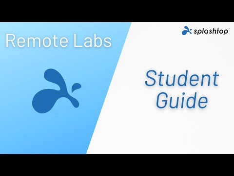 Splashtop para laboratorios remotos: Incorporación de estudiantes