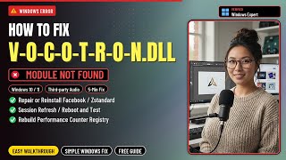 Fix v-o-c-o-t-r-o-n.dll and VST Errors!