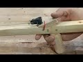 wooden slingshot - การออกแบบหนังสติ๊กที่แม่นยำ ทำจากไม้