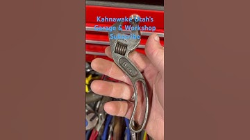 Old Tool Time - B&C Adjustable Wrench w/ Curved Handle - #shorts