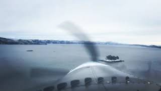 Coffman Cove to Whale Pass, Alaska flight.