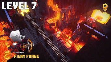 Minecraft Dungeons Ultimate Edition Walkthrough Gameplay Level 7 Fiery Forge [4K60fps Mainland]