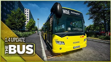 The Bus Gameplay 1.4 Released  - Circle Trip | Thrustmaster T300RS