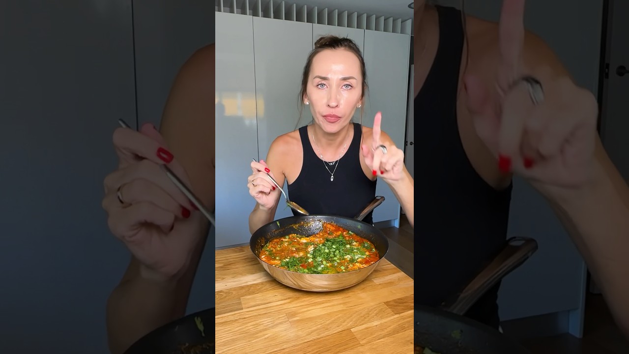 Рецепт шакшуки с томатной пастой