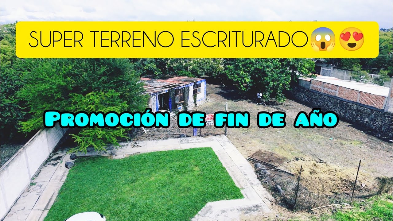 INCREIBLE TERRENO ESCRITURADO EN FRACCIONAMIENTO  😍🏡😃👌🏻