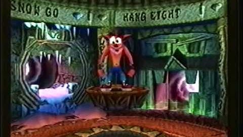 Crash Bandicoot 2 Cortex Strikes Back Segment  MTV GB Strategy Guide VHS  1997