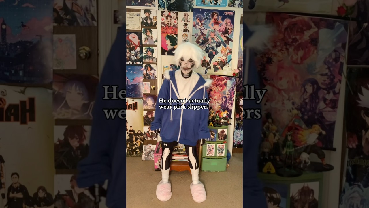 It’s canon in my head okay…💔🥀 No bc who started that Mandela effect LOL #sanscosplay #cosplay