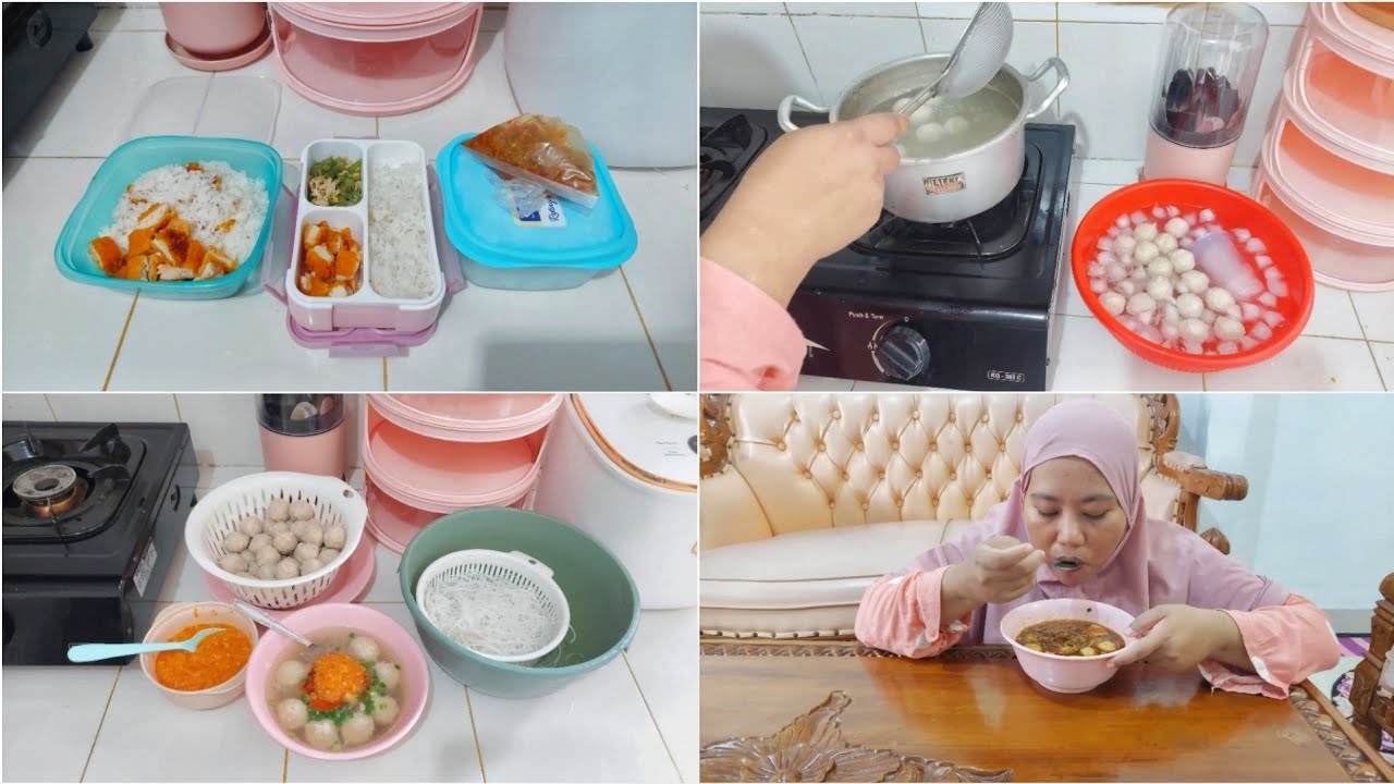 MASAK SIMPEL SUBUH HARI LANJUT SIANGNYA BIKIN BAKSO AYAM MIE SOUN. BISA UNTUK STOK FROZEN.