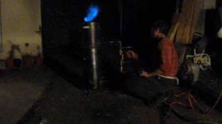 Vertical Heat Treating Forge