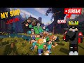 MINECRAFT LIVE PLAY IN MINECRAFT SURVIVAL SMP WITH SUBSCRIBERS AND MADE A HOUSE | MINECRAFT LIVE