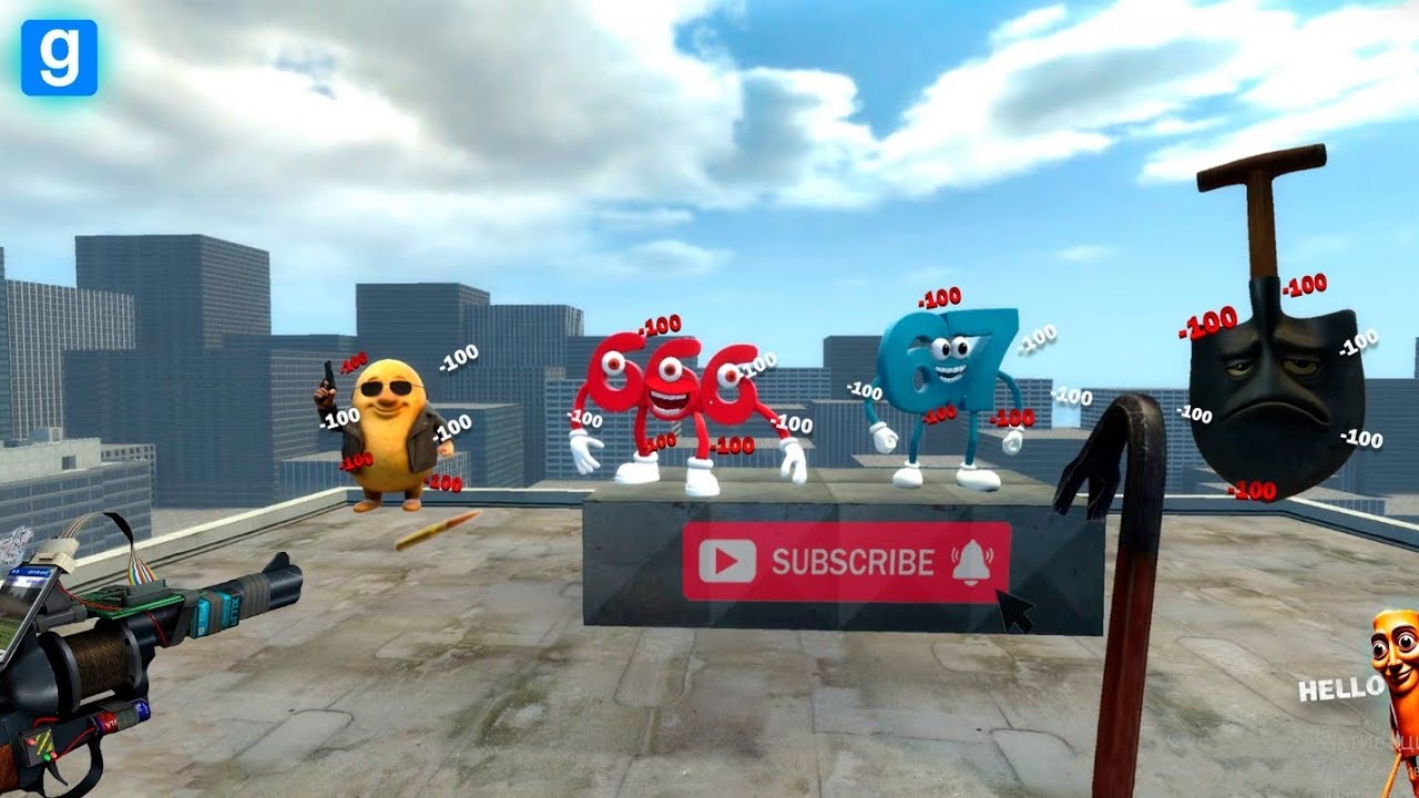 BIG CITY CHAOS | New 3D & 2D Italian AI Brainrot Memes (Tralalero Tralala & Tung Sahur) – GMod