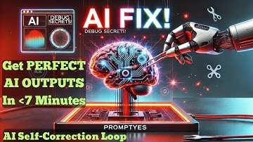 Advanced Prompt Engineering: AI Self-Correction Loops Explained (Master Flawless Output) #MasterAI