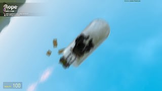 6 minutes and 37 seconds of Gmod being unhinged