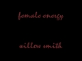 female energy - willow smith (lyrics)