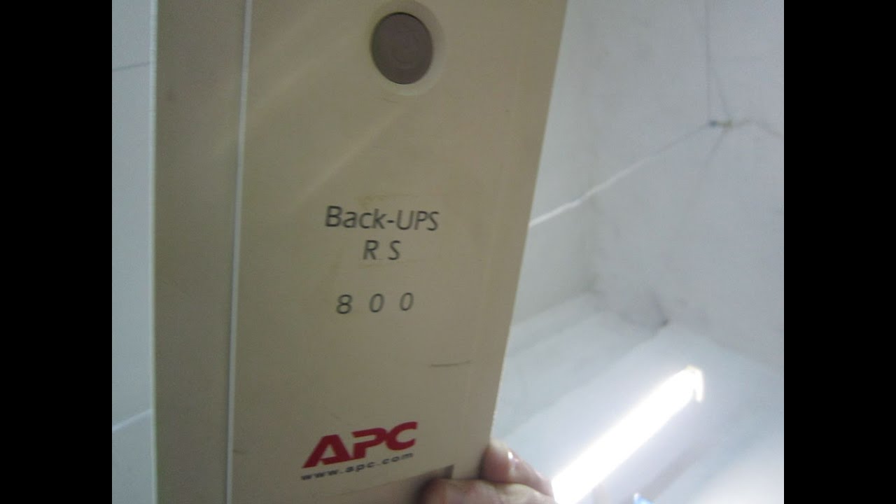 Ремонт ИБП APC Back-UPS R.S 800 - YouTube