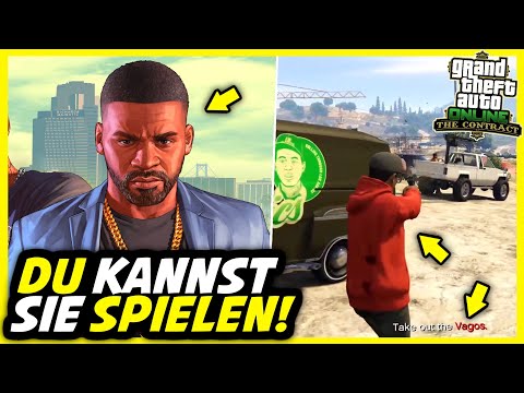 ???? ALS FRANKLIN & LAMAR GTA ONLINE SPIELEN! - Die WAHRHEIT über DIE BEIDEN! - CONTRACT DLC ????