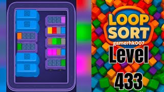 Loop Sort Level 433 Walkthrough Solution 