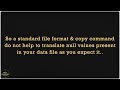 Beginning of video