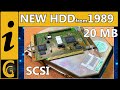 NEW 20 MB Seagate ST225N SCSI Hard Disk Drive, Unpacking, Installing and Testing / Review