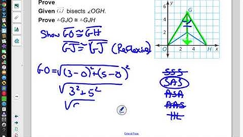 Chapter 5 Lesson 8  Coordinate Proof NEW