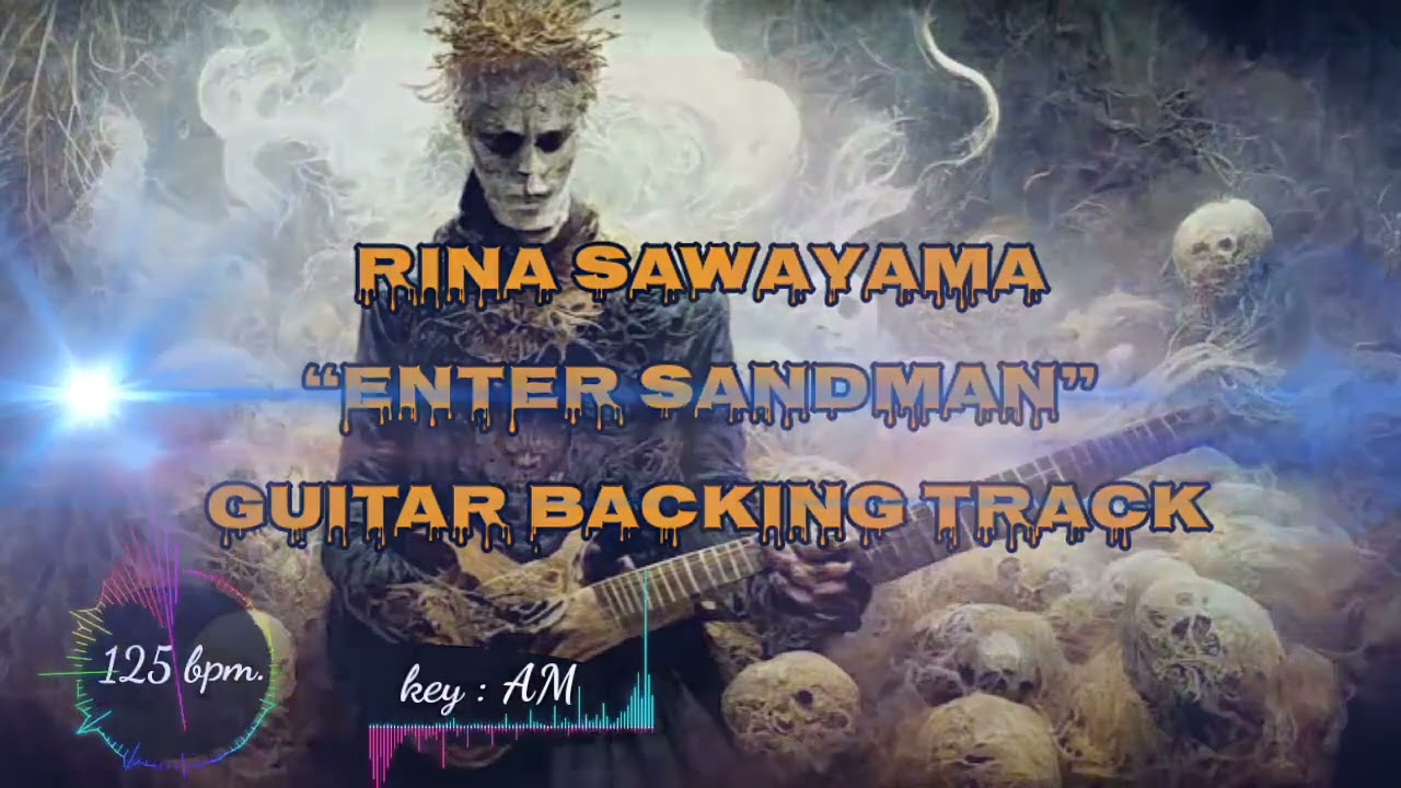 Rina Sawayama – Enter Sandman Guitar backing track